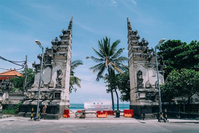 バリ島のビーチはほとんど閉鎖（写真／Shogo [and BALI]）