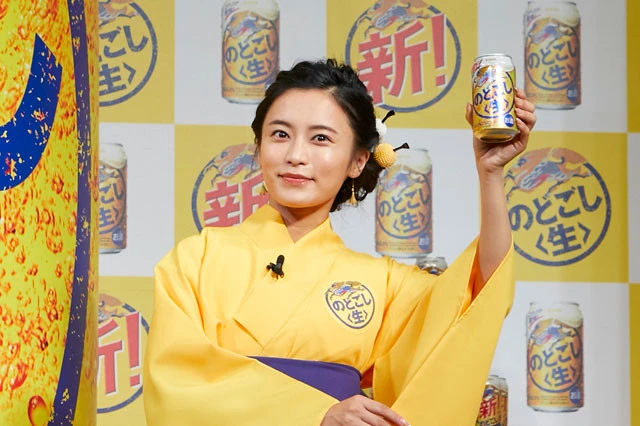 小島瑠璃子が「のどごし生」イベントで意外な趣味を告白「家はジャングル状態。育てた野菜をかわいがってます」