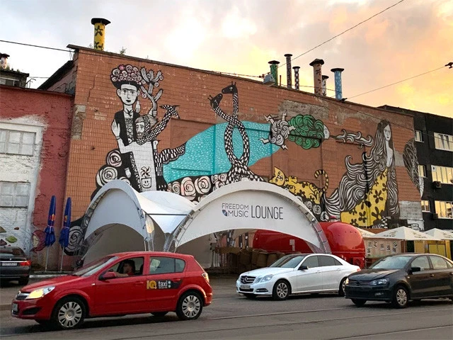 『フリーダカーロとゴッホの愛』ブラジル人アーティストRogerio Fernandes作