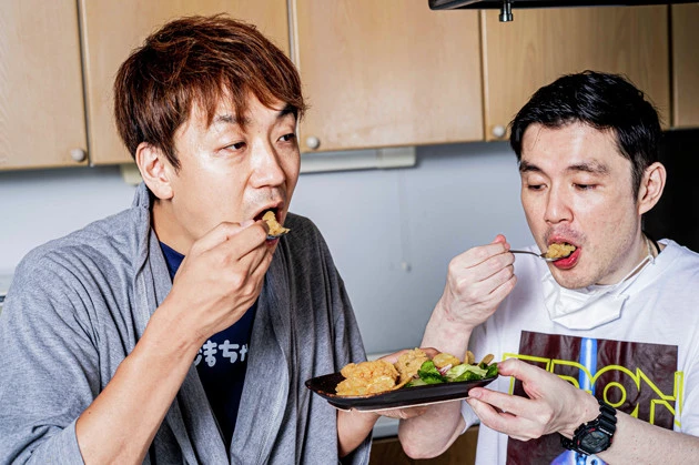 (5)激ウマ! ホクホクの食感はポテサラそのもの。なのに口の中ではスナック感が炸裂。こんなにジャンクなポテサラなんていまだかつて食べたことがない! お酒もご飯も進む味!