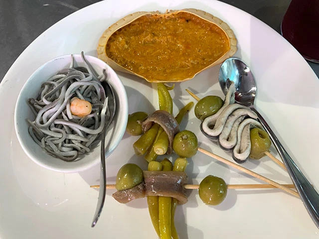 魚介系のピンチョスで見つくろってみました