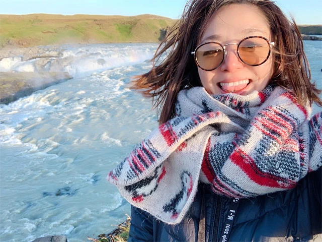 マイナスイオンに癒されたよ!