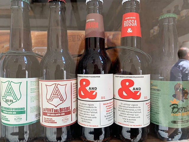 アンドラのご当地ビールは「アンド」ら。(ダジャレ?)