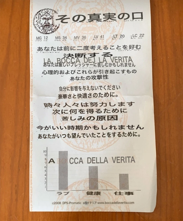 占い結果をスマホでスキャンして翻訳