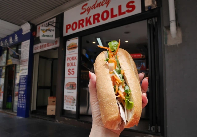 私がオーストラリアでよく食べていたバインミー