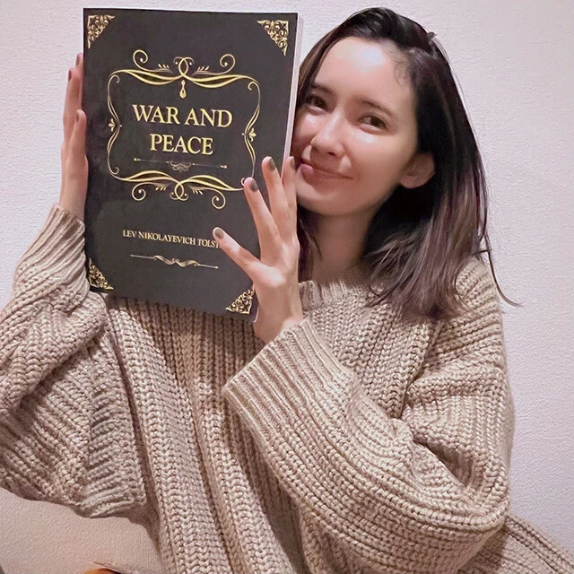 武器にもなる厚さでおなじみの名作、『戦争と平和』
