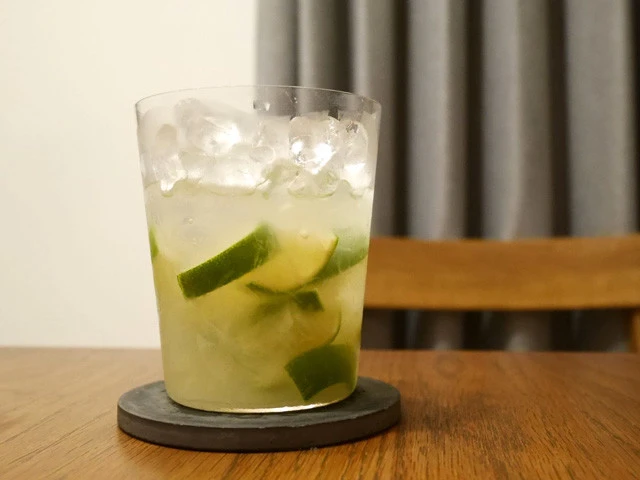 キンキンに冷えたカイピリーニャ完成！