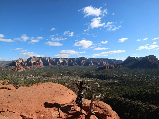 「エアポートメサ」からのパノラマの景色