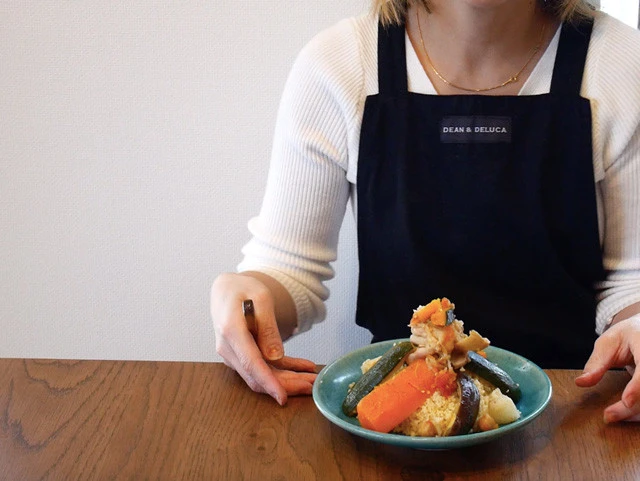 旅人流クスクスできましたー！ さあ、食べましょう！