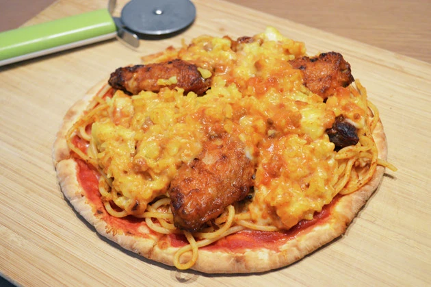 (5)完成!「サイゼリヤの全部のせモンスターピザ」