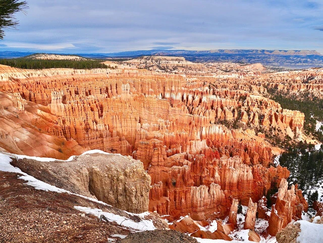 ブライスキャニオンの迫力ある奇岩