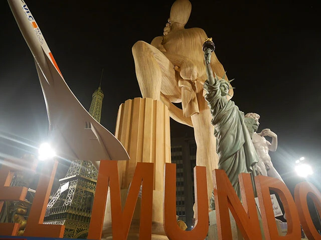 ２０１６年のメインとなる巨大ファリャ