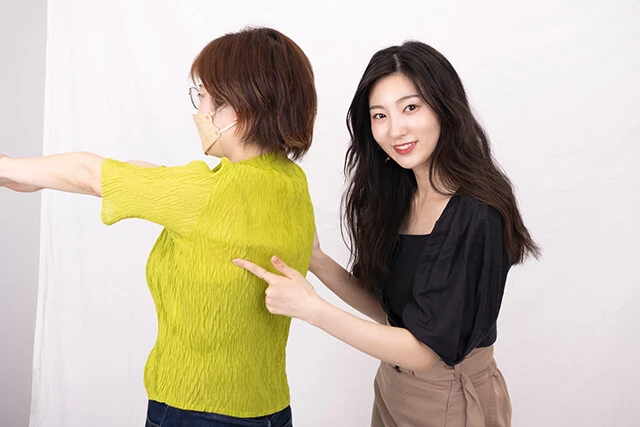 このあたりをゴリゴリほぐしてみて！