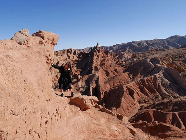 キルギスのグランドキャニオンとも呼ばれるスカスカキャニオン