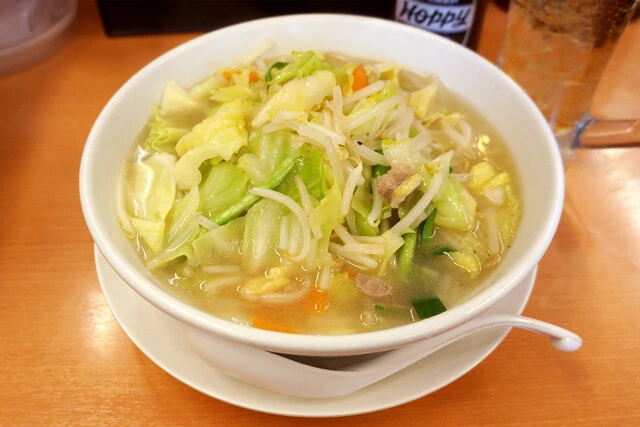 「野菜たっぷりタンメン」(520円)