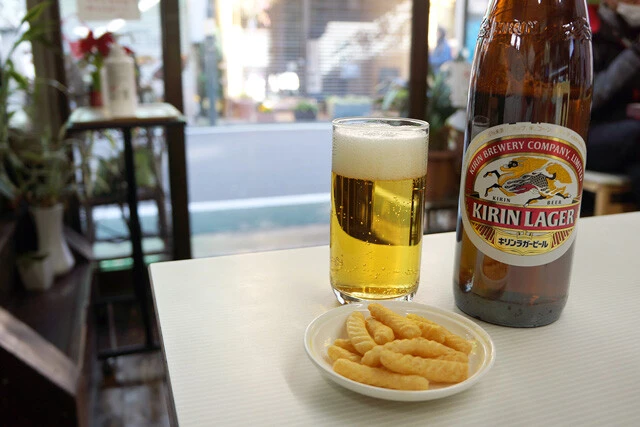 「ビール(大)」(600円)