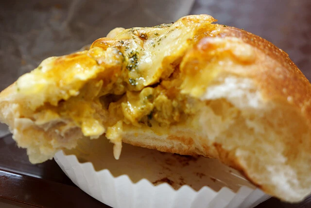 カレー味のツナがたっぷり