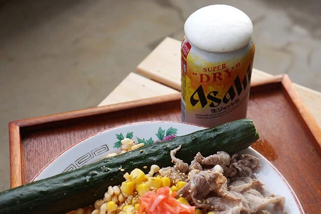 もちろんビールも用意