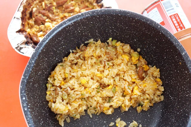 チャーハンを作り