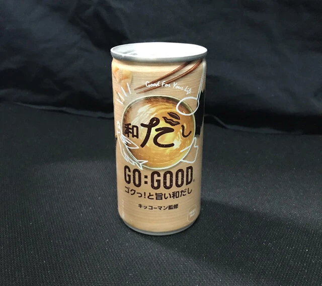 「GO:GOODゴクっ!と旨い和だし」 カツオや昆布、トビウオのエキスを使用しただしスープ。キッコーマンが監修