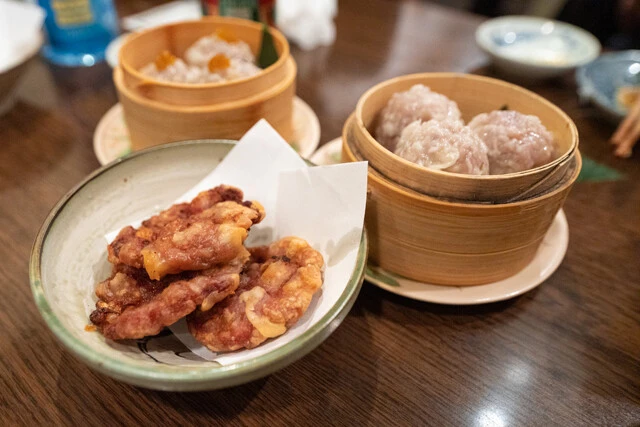 『焼売酒場・小川』の揚げシュウマイ