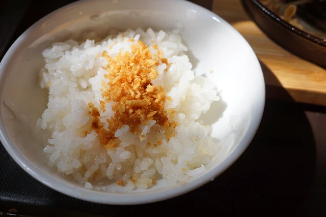 ガーリックライスに