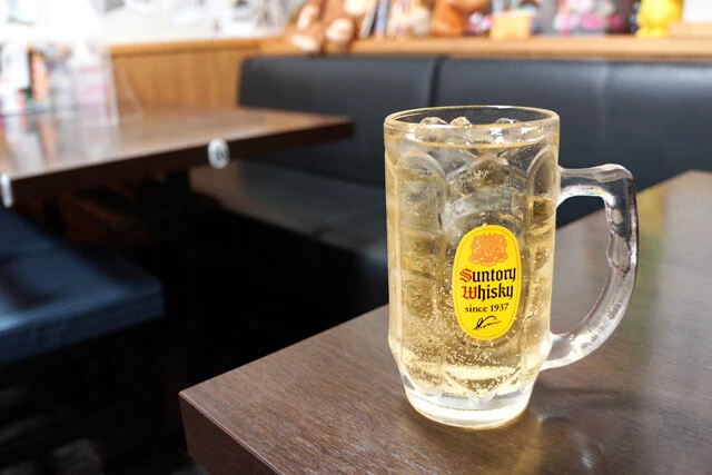 「ハイボール」（400円）