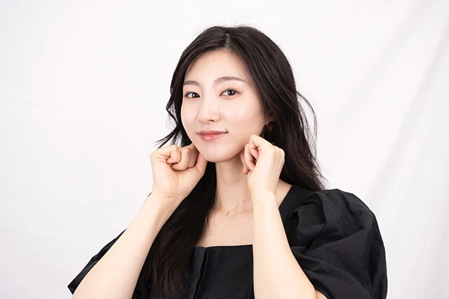 このあたりをゆっくり押してみて♡