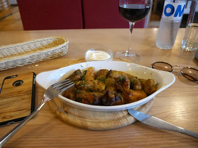 サルマーレというロールキャベツ風のもの