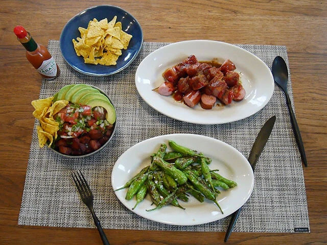 3ヵ国のおつまみ。これに日本代表おつまみを足すなら何選ぶ？