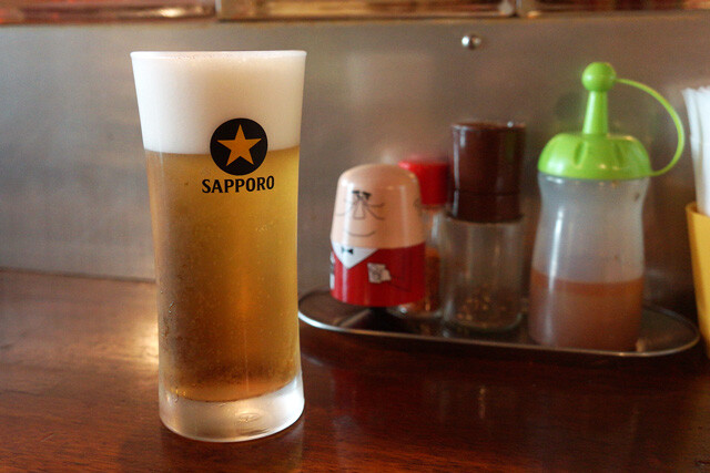 「生ビール」（５５０円）