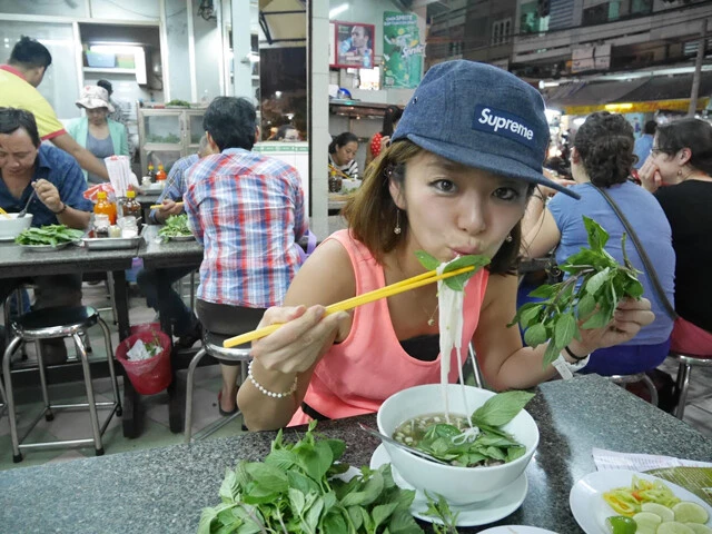 香草を盛り盛りに盛る！（２０１４年ベトナムの旅より）