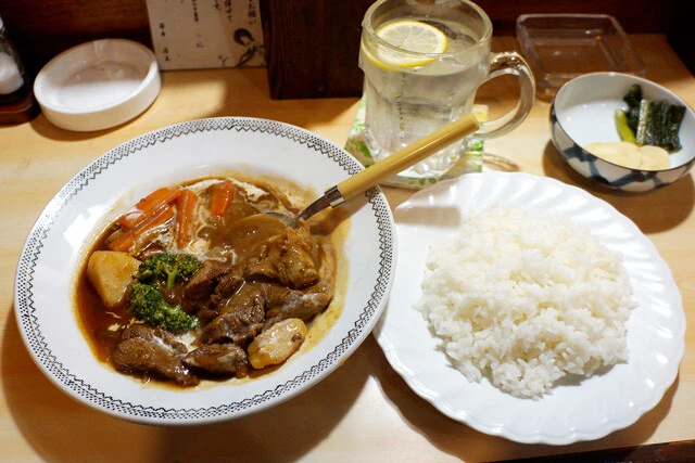 ビーフシチュー＆ライス