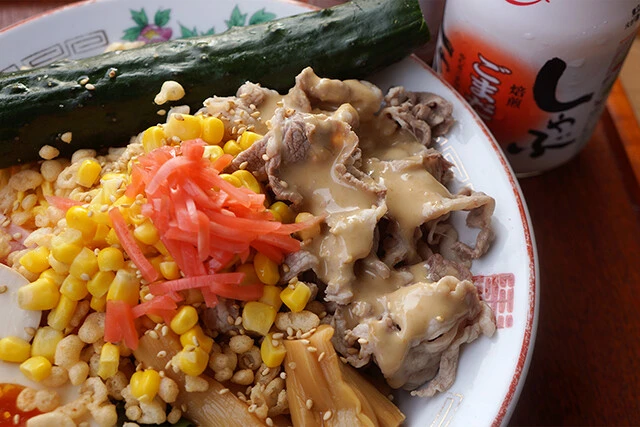 一変、ごましゃぶ風に