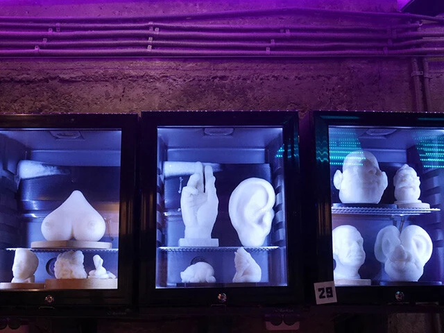 サーロで作られたオブジェたち