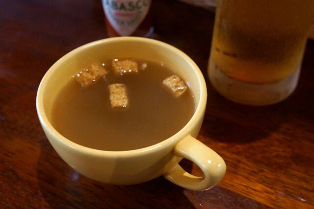 ランチのスープ