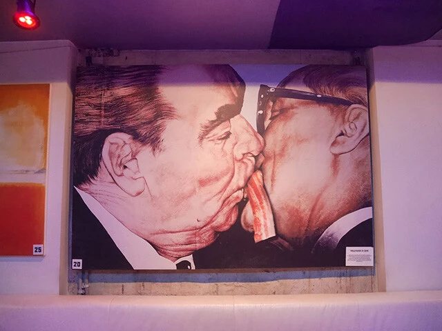 有名なアートをサーロでパロディしたもの