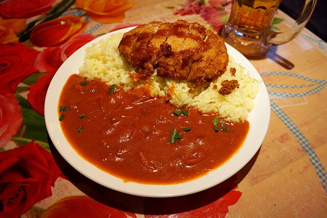 「ロースカツカレー」