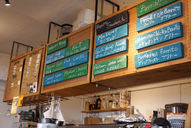 豊富なサンドイッチメニュー