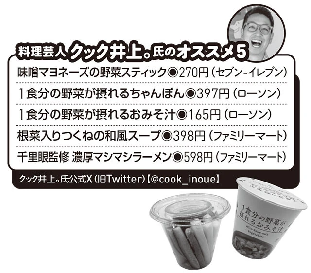 料理芸人 クック井上。氏のオススメ5