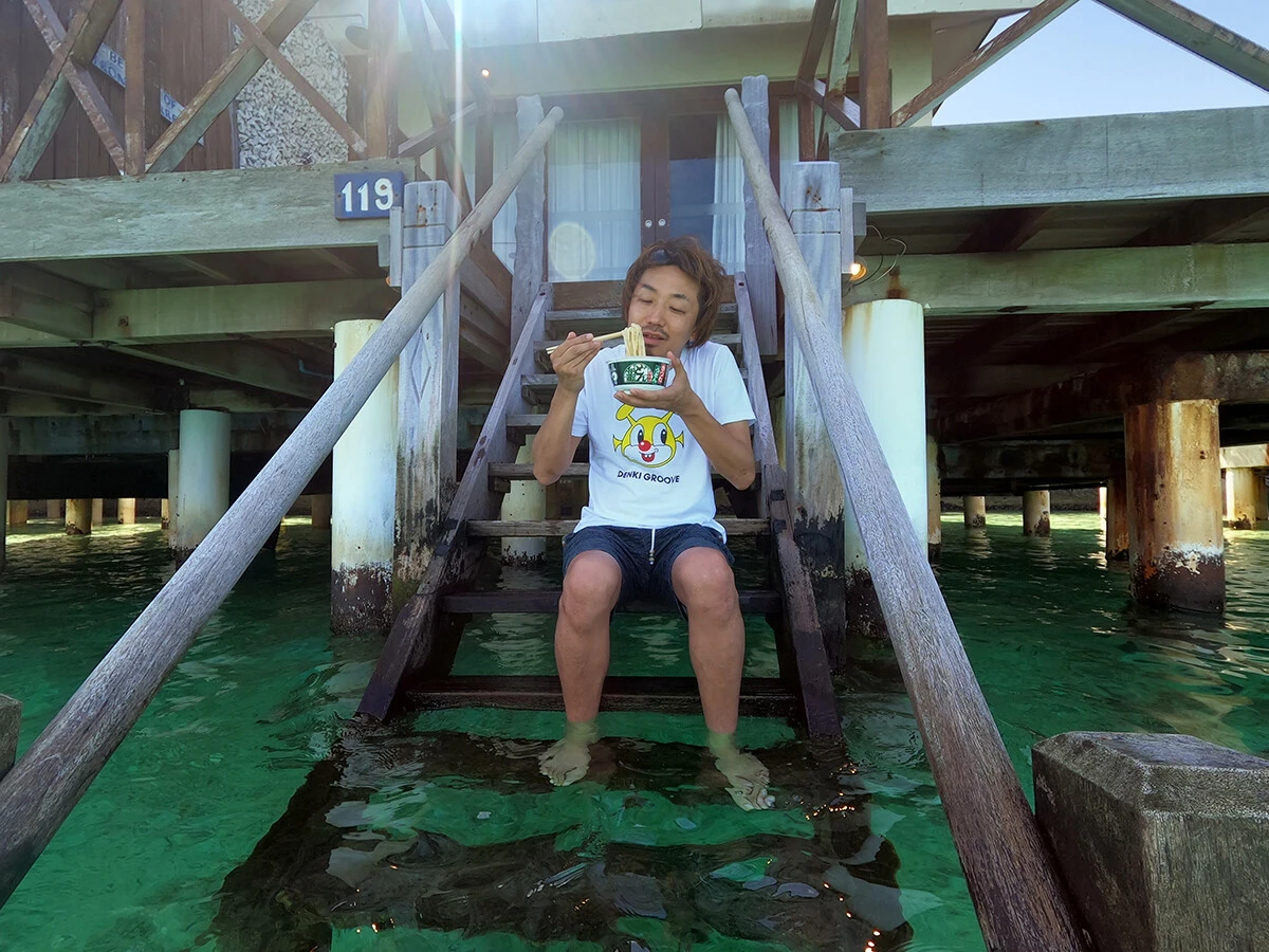 カップ麺食いまくりおじさん B級フード研究家の野島慎一郎氏