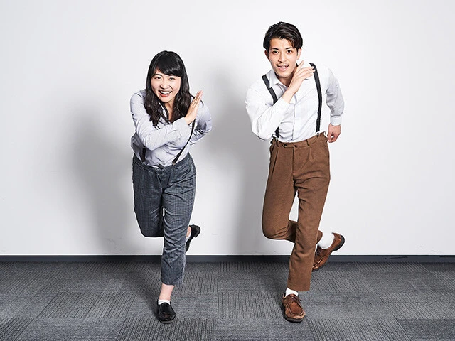 ③一気に遅くして、①の動きを繰り返す。ここで首を左右に揺らせば、ぽくなるぞ!