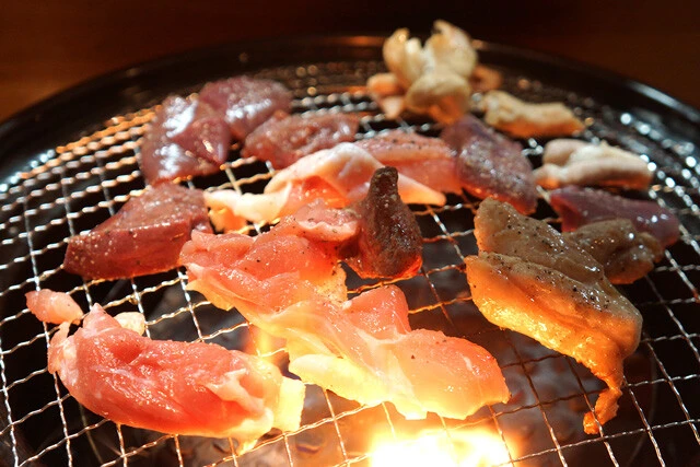 どんどん焼ける肉