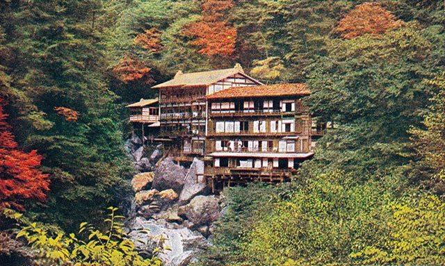 昭和初期の頃の慶雲館