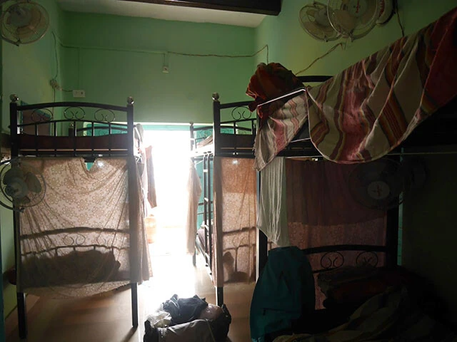 男女別のドミトリー