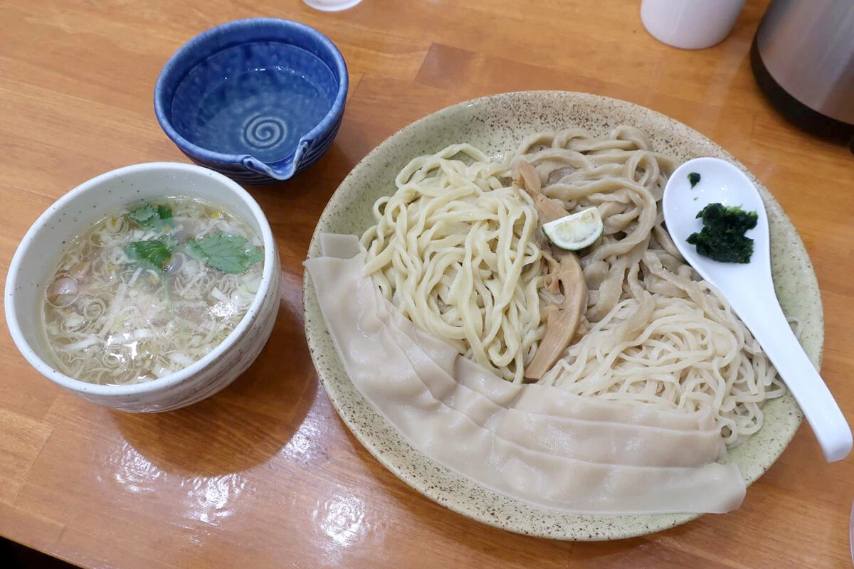 和渦製麺の「つけ麺（塩）」