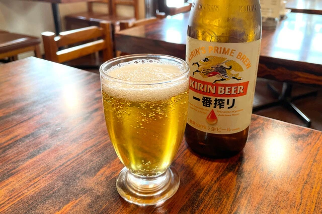 「ビール」(600円)