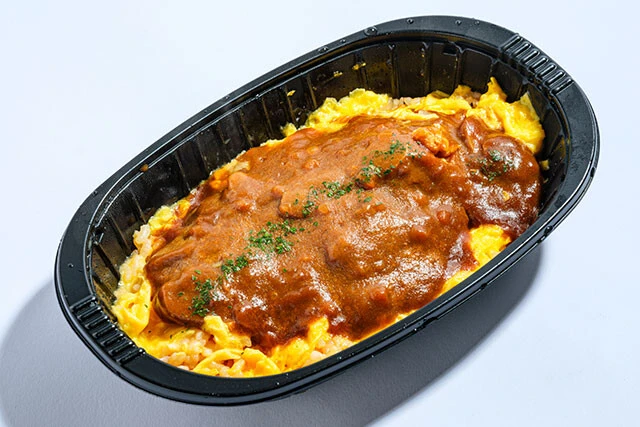 （20）冷凍 完全メシ　デミオムライス（日清食品）798円／ブイヨンスープで炊いたライスと、ふんわり仕上げたスクランブルエッグの組み合わせ