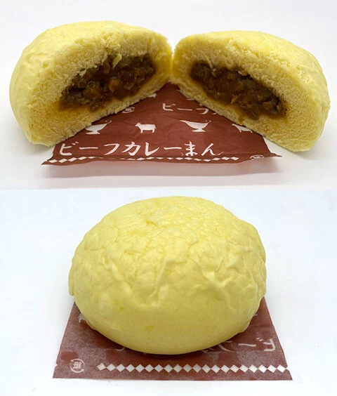 【第7位】ローソン　ビーフカレーまん　150円／重さ：約89g　長さ：約8㎝