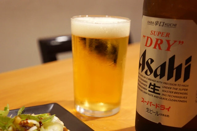 「スーパードライ中瓶」